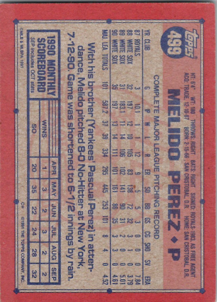 Topps 1991 (Karten 501 bis 750) - Bild 258 von 266