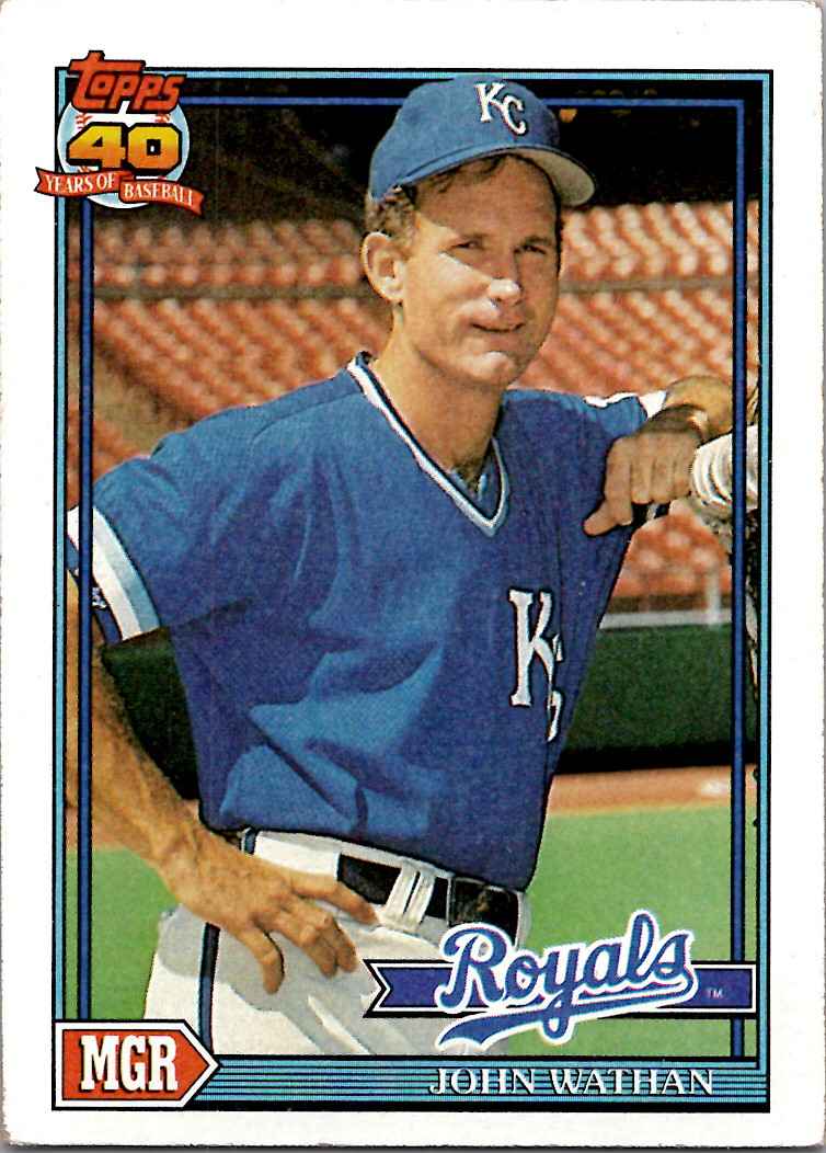 1991 Topps (Karten 251 bis 500) - Bild 171 von 222