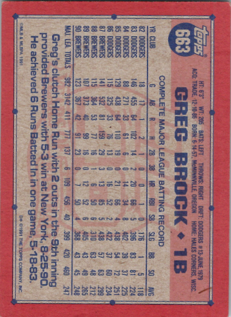 1991 Topps (Karten 751 bis 1000) - Bild 217 von 243