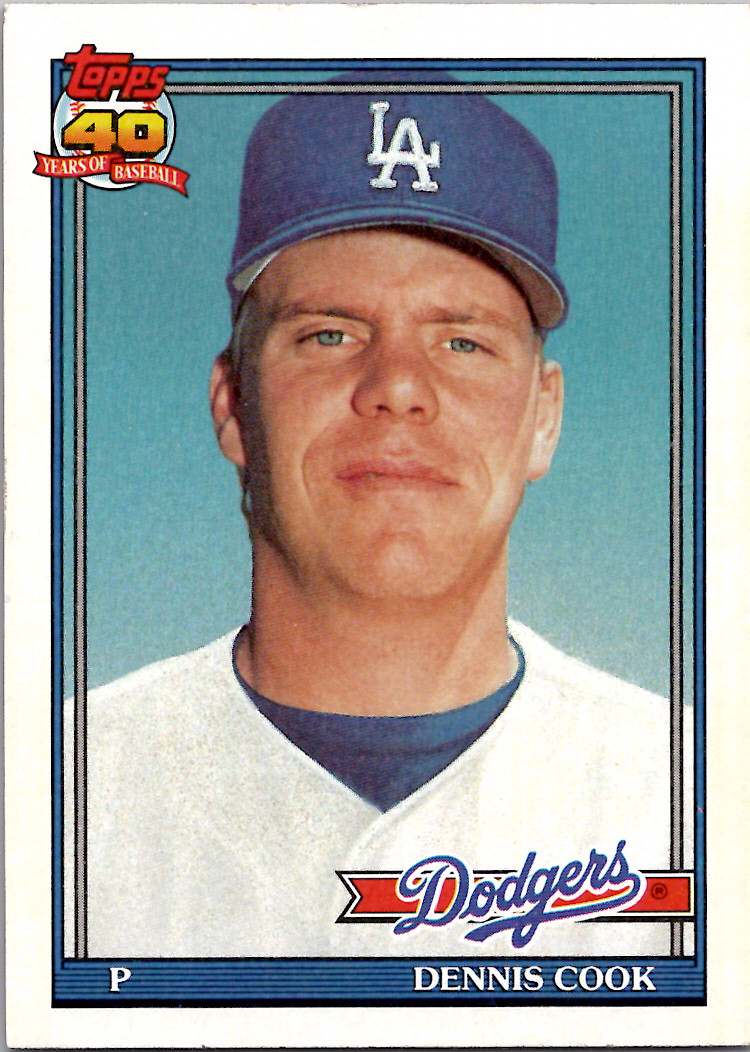 Topps 1991 (Karten 501 bis 750) - Bild 209 von 266