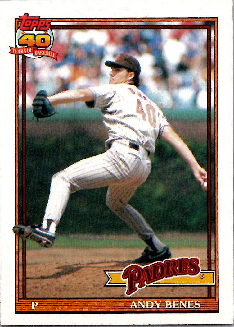 1991 Topps (Karten 251 bis 500) - Bild 197 von 222