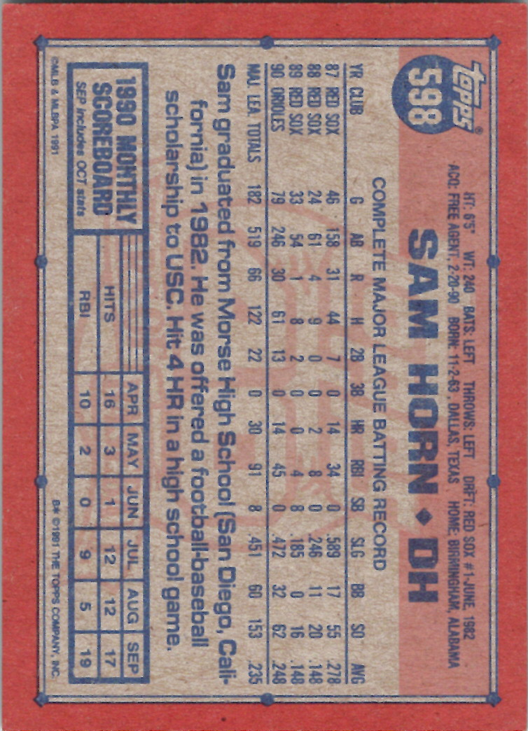 1991 Topps (Karten 751 bis 1000) - Bild 126 von 243