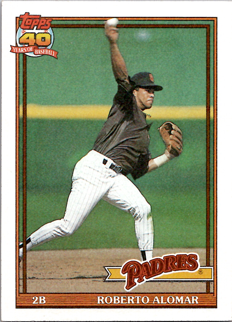 1991 Topps (Karten 251 bis 500) - Bild 209 von 222