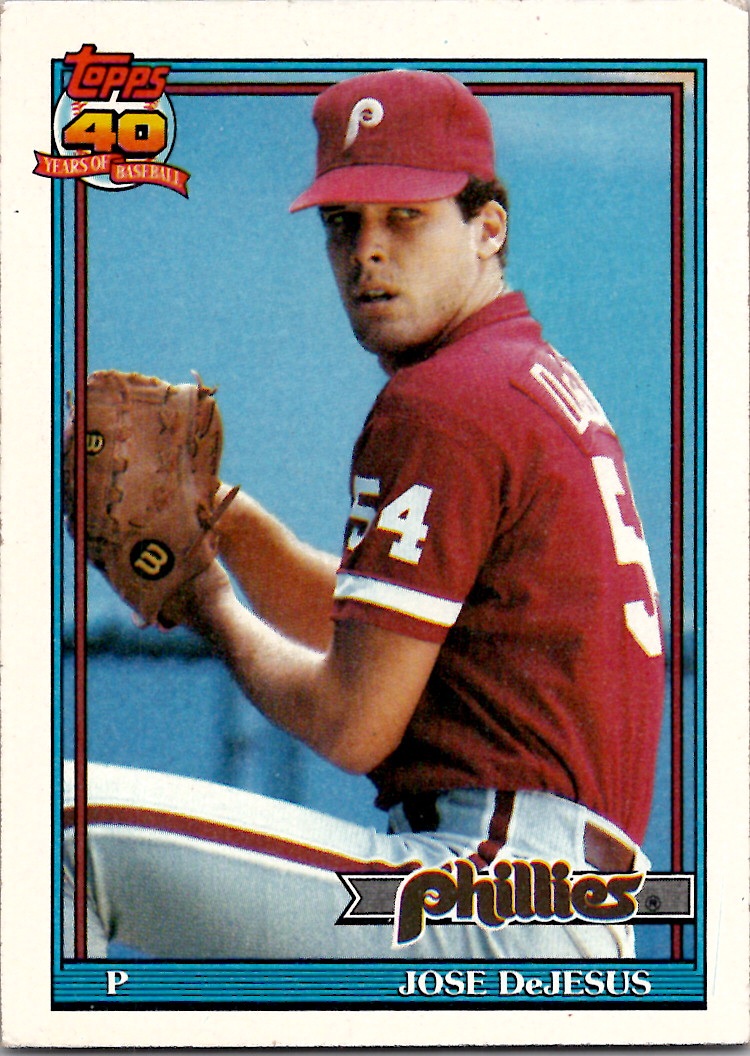 1991 Topps (Karten 251 bis 500) - Bild 89 von 222