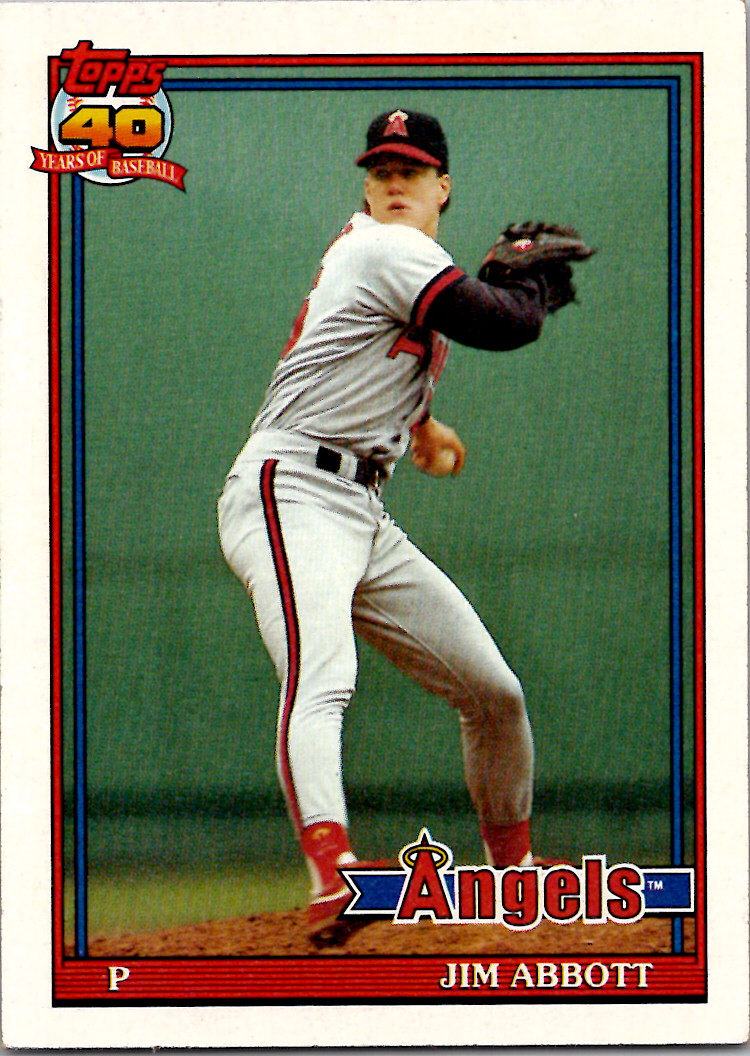 1991 Topps (Karten 251 bis 500) - Bild 161 von 222
