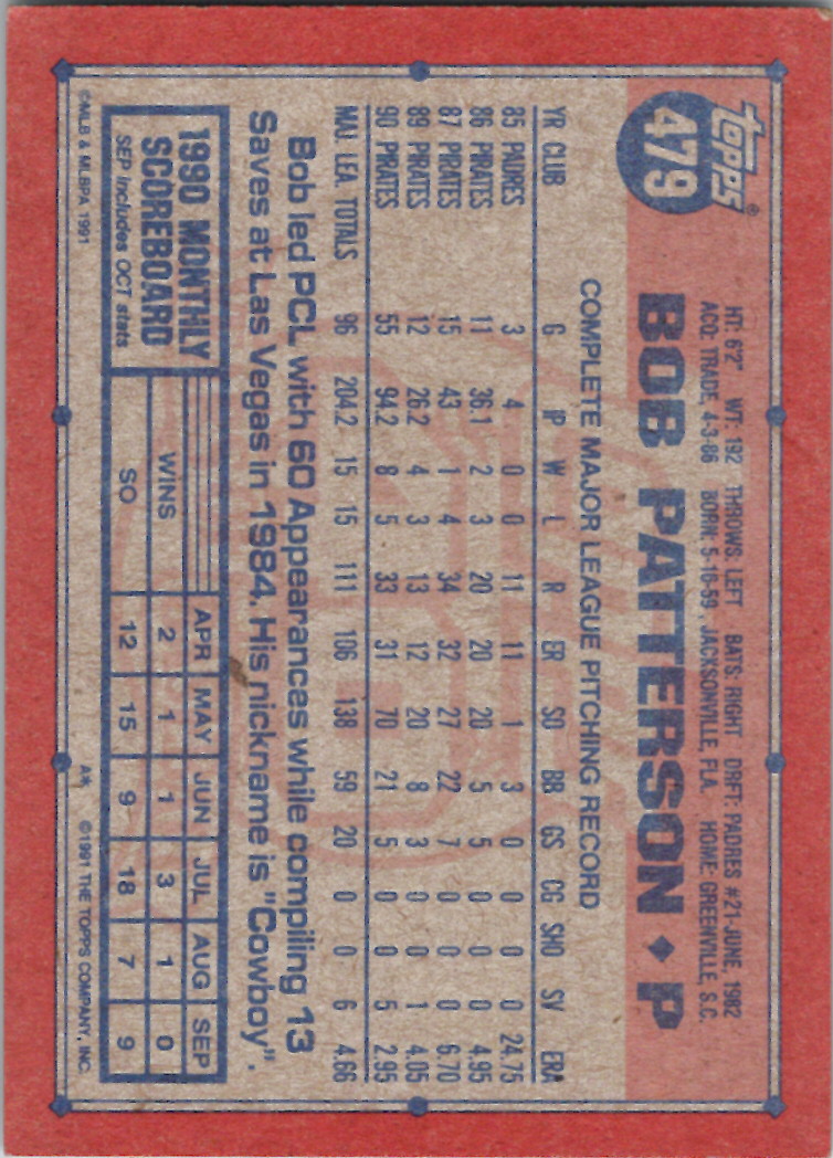 Topps 1991 (Karten 501 bis 750) - Bild 230 von 266