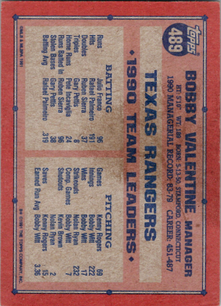 Topps 1991 (Karten 501 bis 750) - Bild 246 von 266