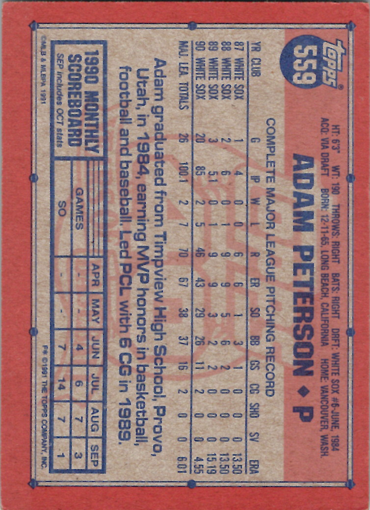1991 Topps (Karten 751 bis 1000) - Bild 68 von 243