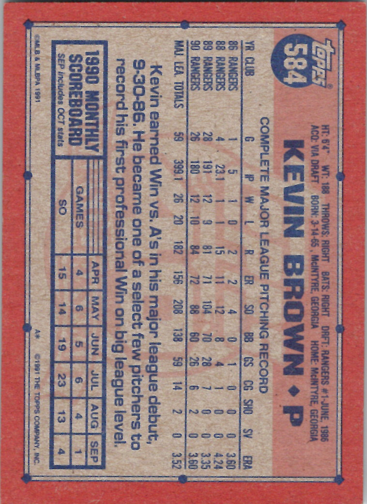 1991 Topps (Karten 751 bis 1000) - Bild 104 von 243