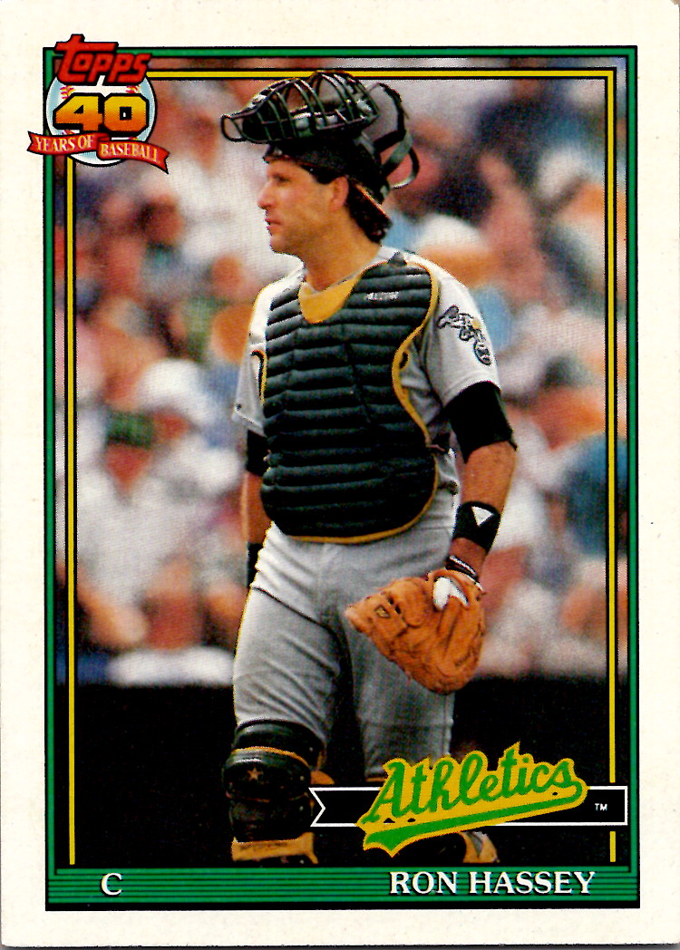 1991 Topps (Karten 251 bis 500) - Bild 221 von 222