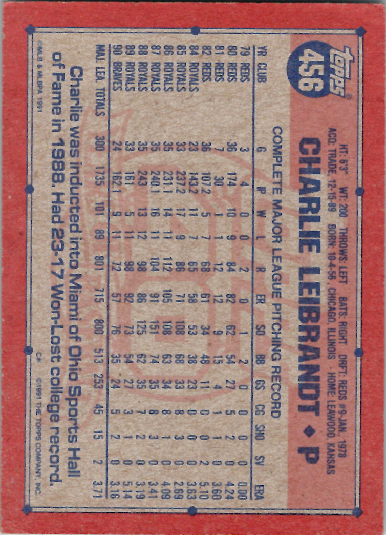 Topps 1991 (Karten 501 bis 750) - Bild 188 von 266