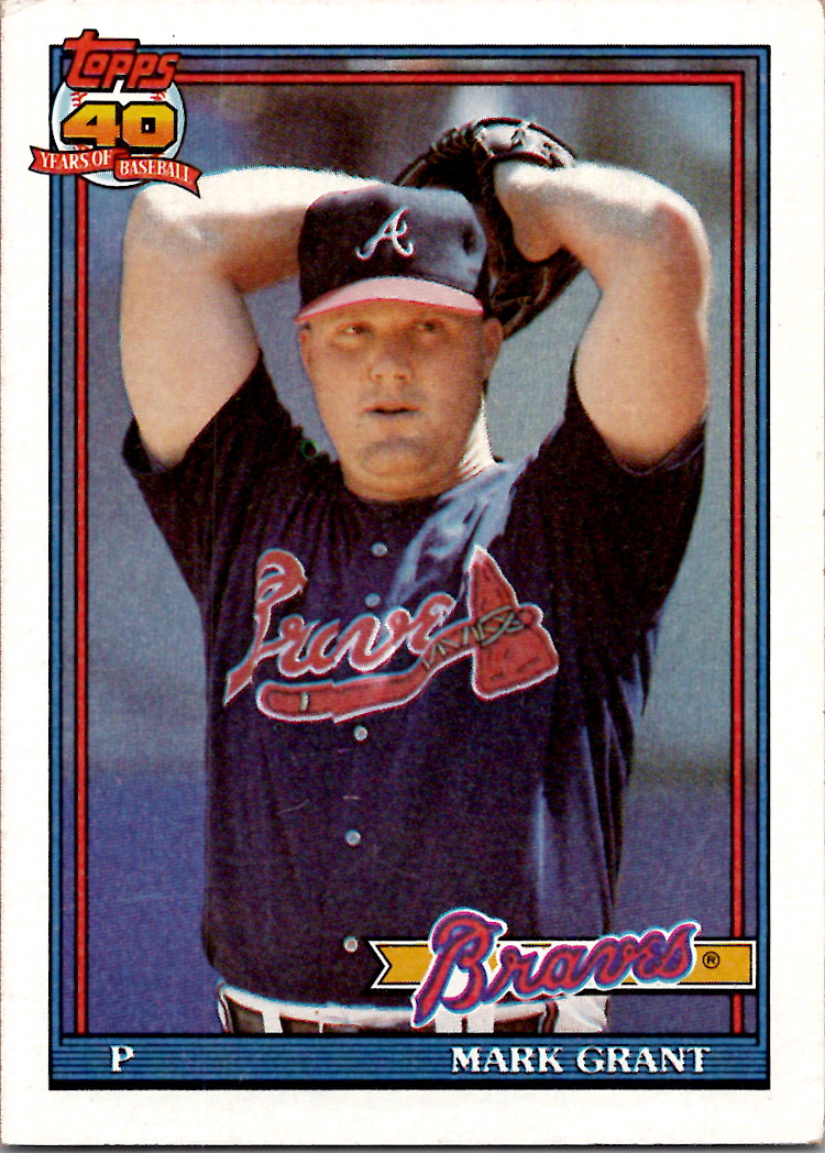 1991 Topps (Karten 251 bis 500) - Bild 165 von 222