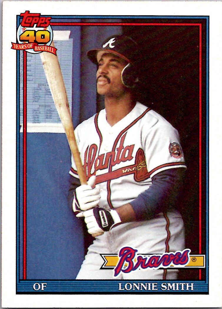 1991 Topps (Karten 251 bis 500) - Bild 195 von 222