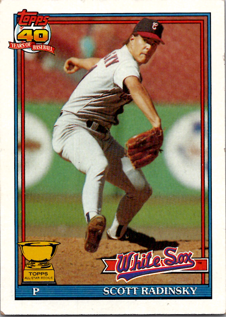 1991 Topps (Karten 251 bis 500) - Bild 185 von 222