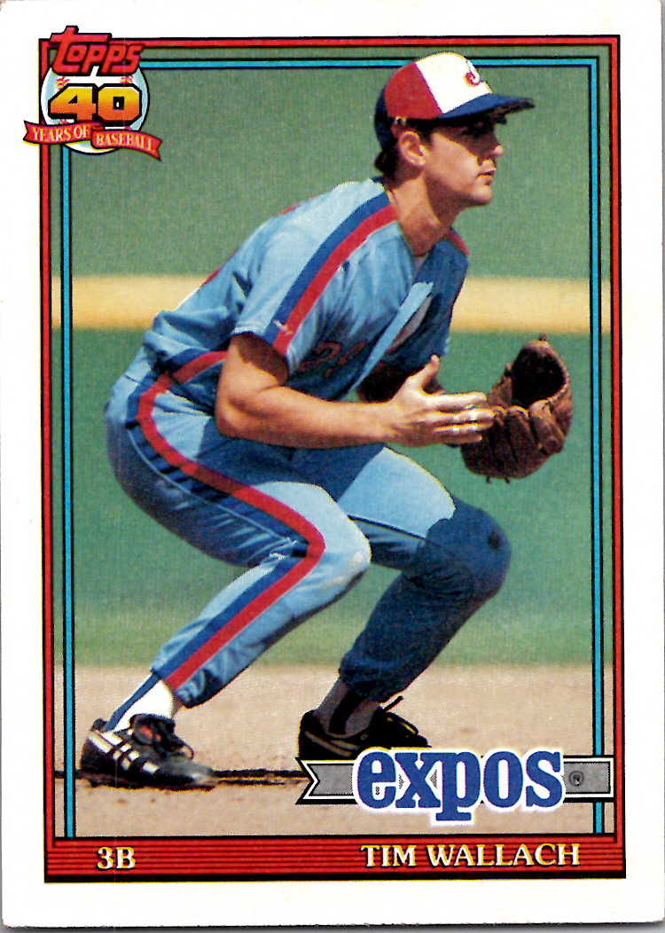 1991 Topps (Karten 251 bis 500) - Bild 71 von 222