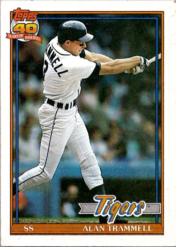 1991 Topps (Karten 251 bis 500) - Bild 145 von 222