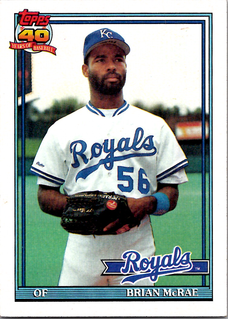 1991 Topps (Karten 251 bis 500) - Bild 75 von 222