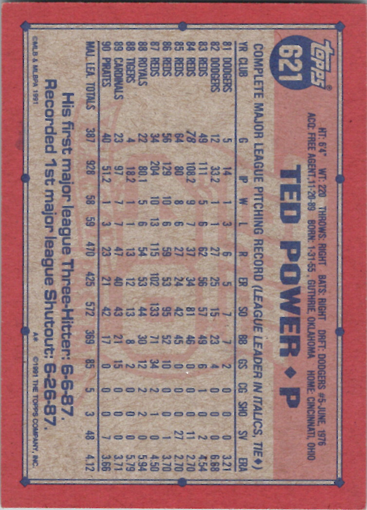 1991 Topps (Karten 751 bis 1000) - Bild 152 von 243