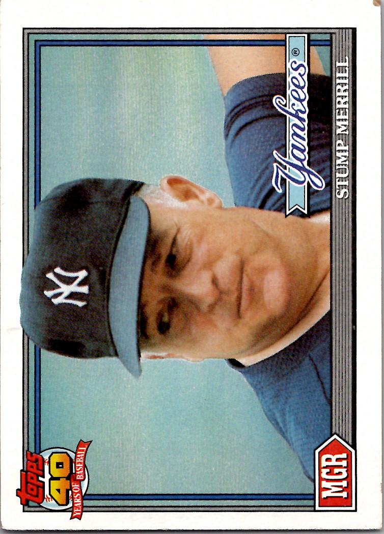 Topps 1991 (Karten 501 bis 750) - Bild 143 von 266