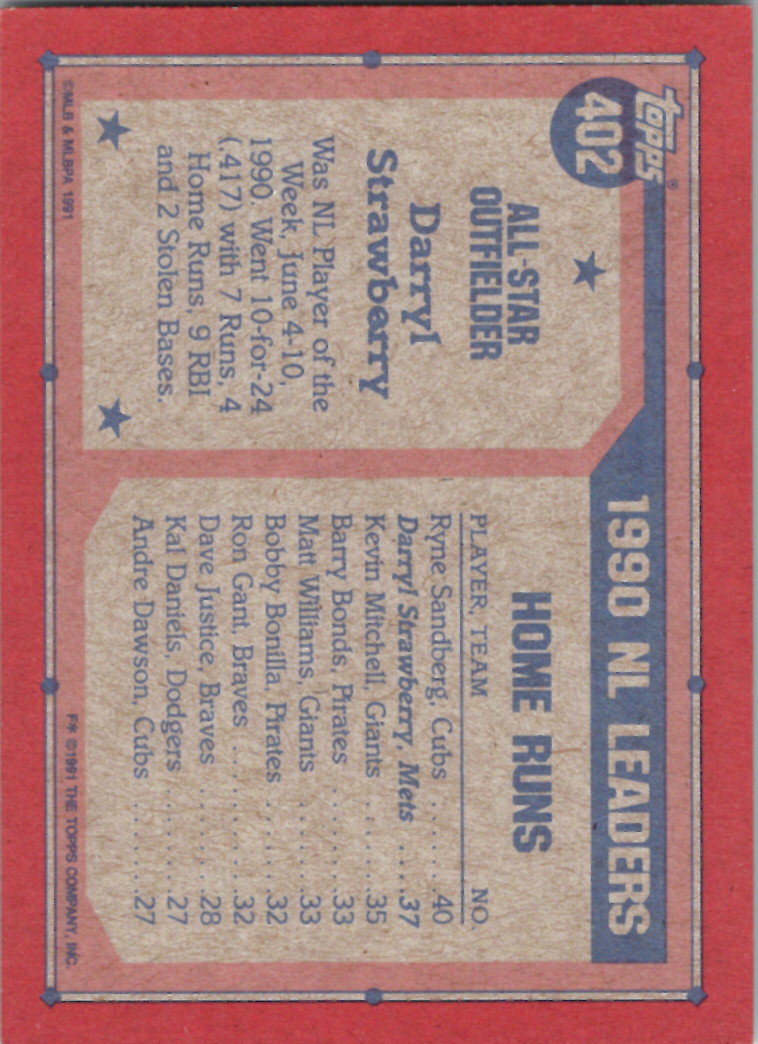 Topps 1991 (Karten 501 bis 750) - Bild 100 von 266