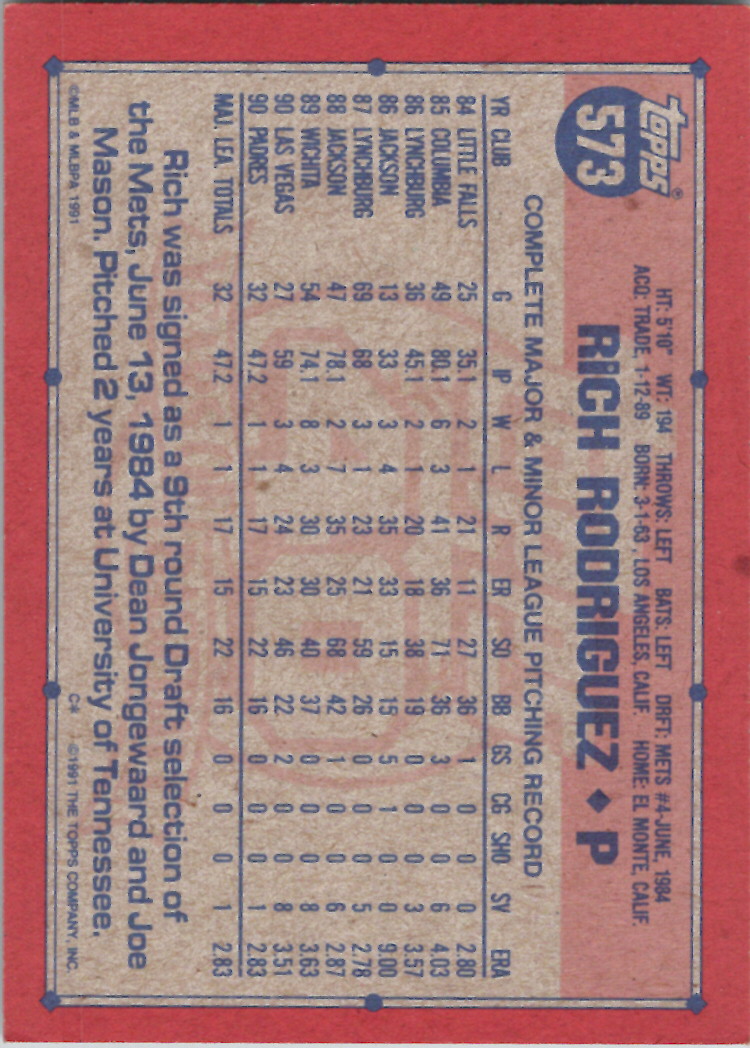 1991 Topps (Karten 751 bis 1000) - Bild 86 von 243