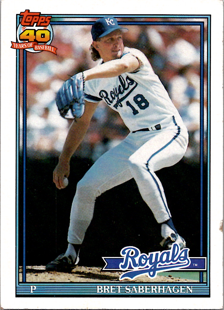 1991 Topps (Karten 251 bis 500) - Bild 153 von 222