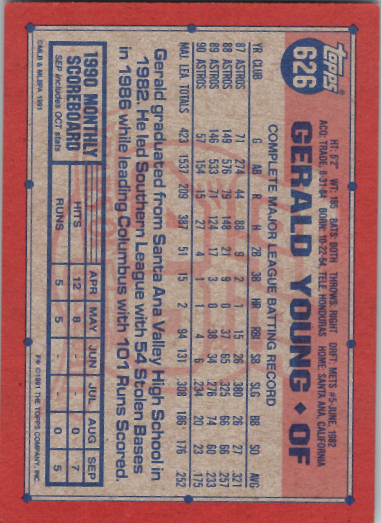 1991 Topps (Karten 751 bis 1000) - Bild 160 von 243