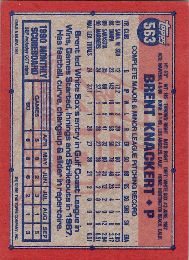 1991 Topps (Karten 751 bis 1000) - Bild 76 von 243