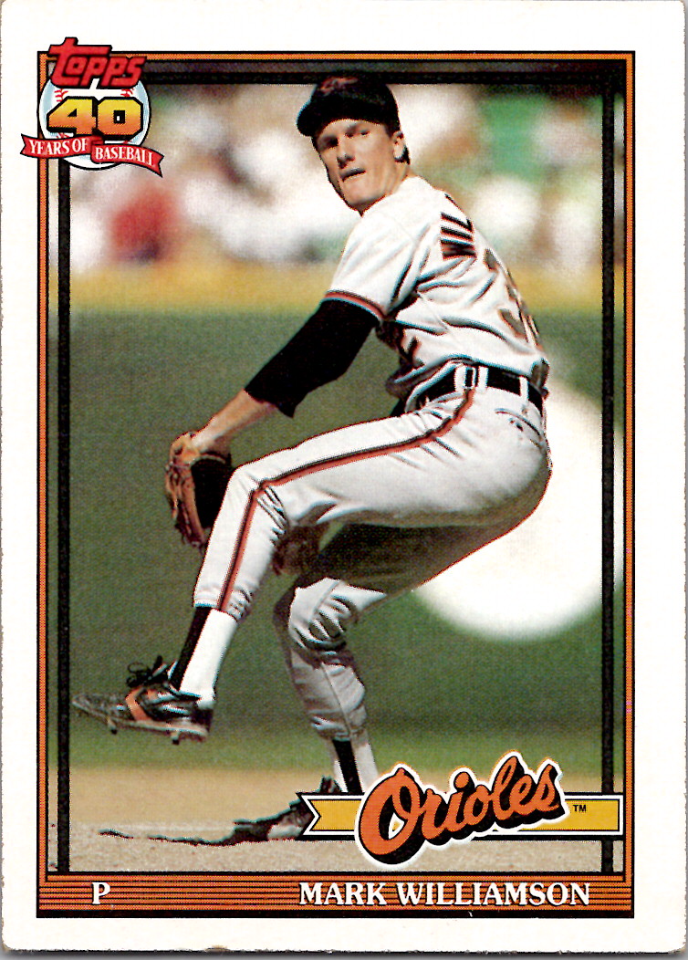 1991 Topps (Karten 251 bis 500) - Bild 179 von 222