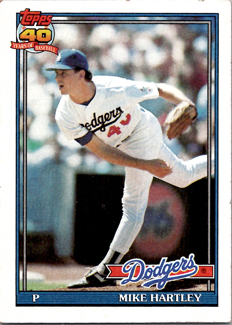 1991 Topps (Karten 251 bis 500) - Bild 35 von 222