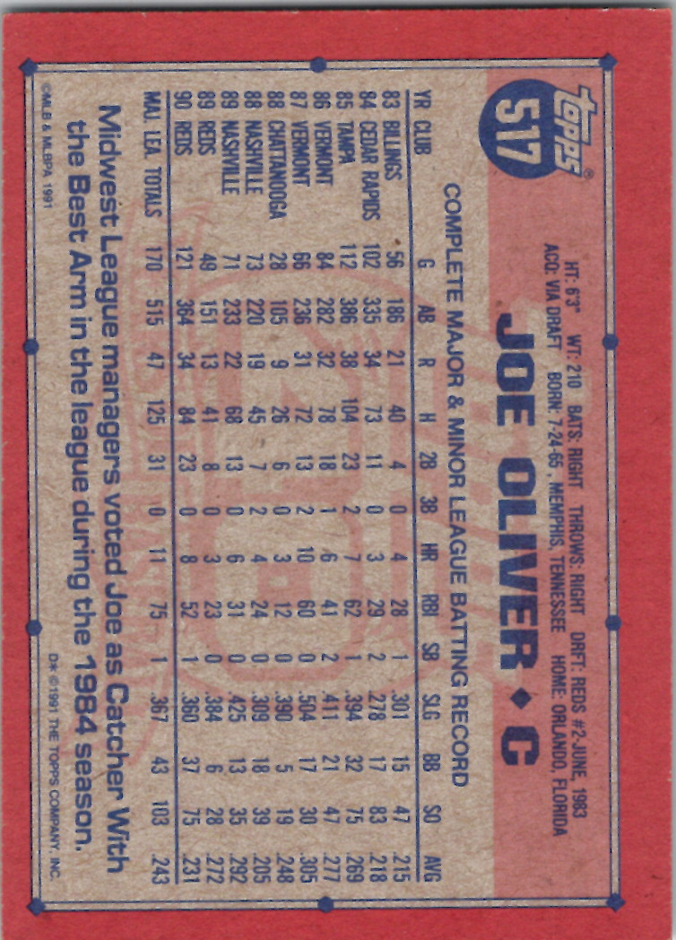 1991 Topps (Karten 751 bis 1000) - Bild 10 von 243