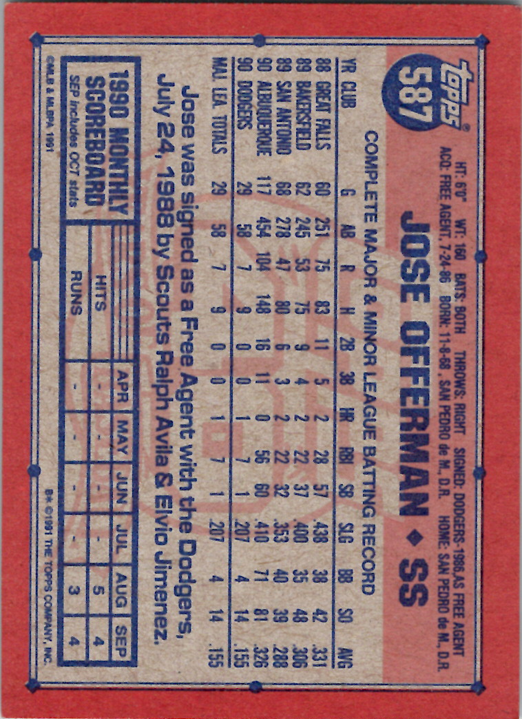 1991 Topps (Karten 751 bis 1000) - Bild 110 von 243
