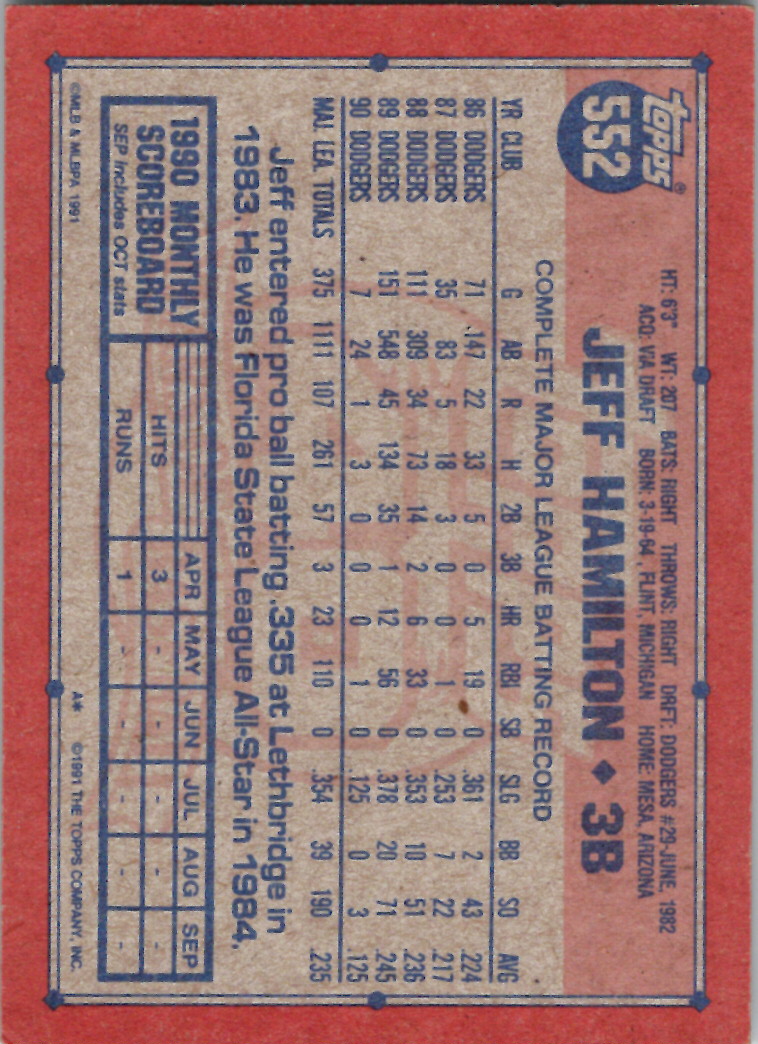 1991 Topps (Karten 751 bis 1000) - Bild 56 von 243