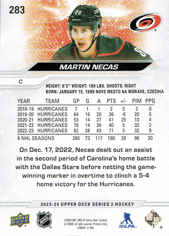 2023-24 Upper Deck (Karten 251 bis 500) - Bild 10 von 68