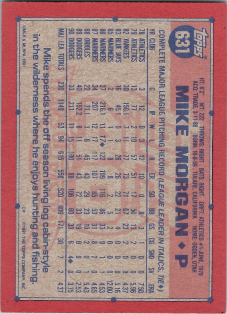 1991 Topps (Karten 751 bis 1000) - Bild 170 von 243