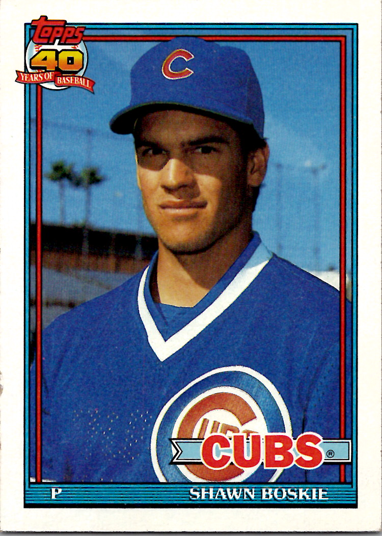 1991 Topps (Karten 251 bis 500) - Bild 119 von 222