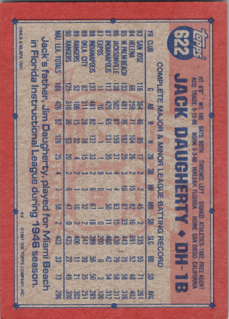 1991 Topps (Karten 751 bis 1000) - Bild 154 von 243
