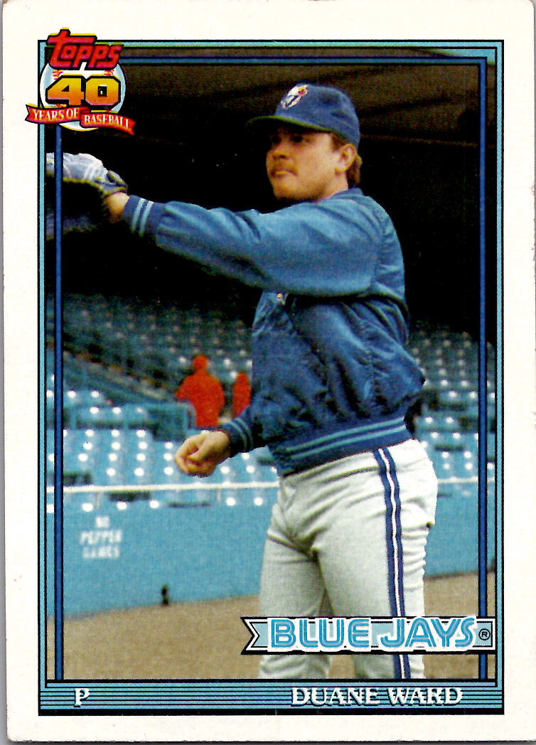 1991 Topps (Karten 251 bis 500) - Bild 11 von 222