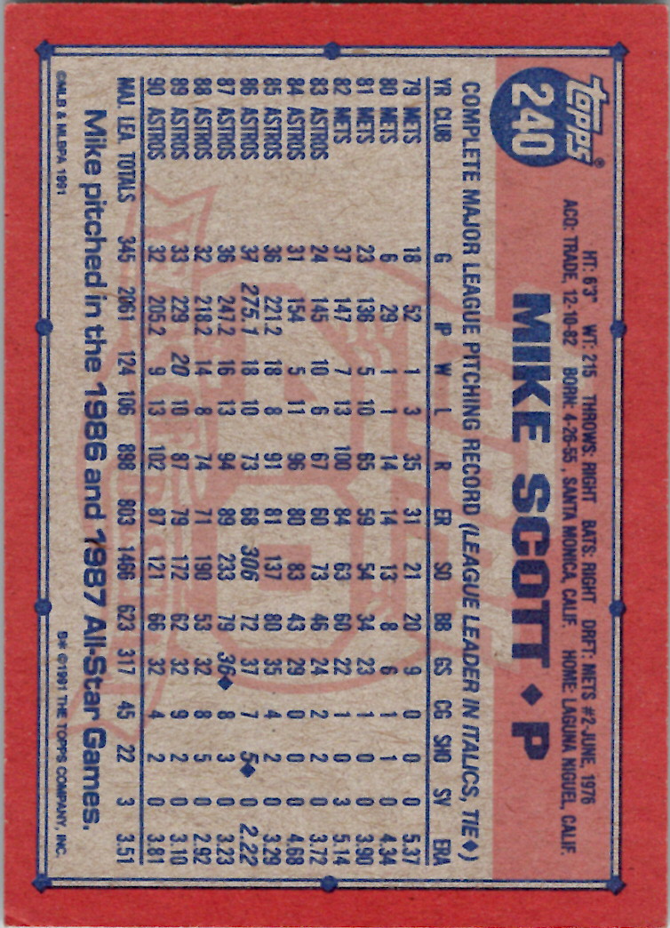 1991 Topps (Karten 251 bis 500) - Bild 100 von 222