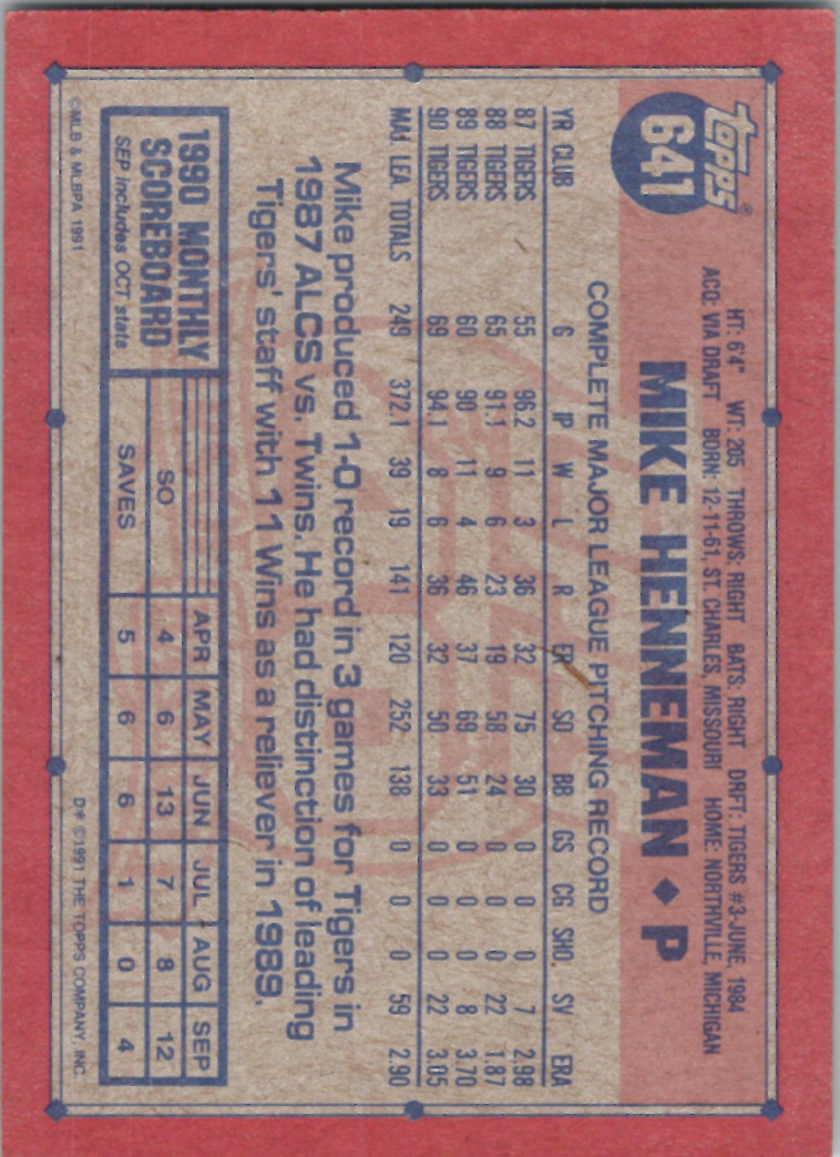 1991 Topps (Karten 751 bis 1000) - Bild 184 von 243