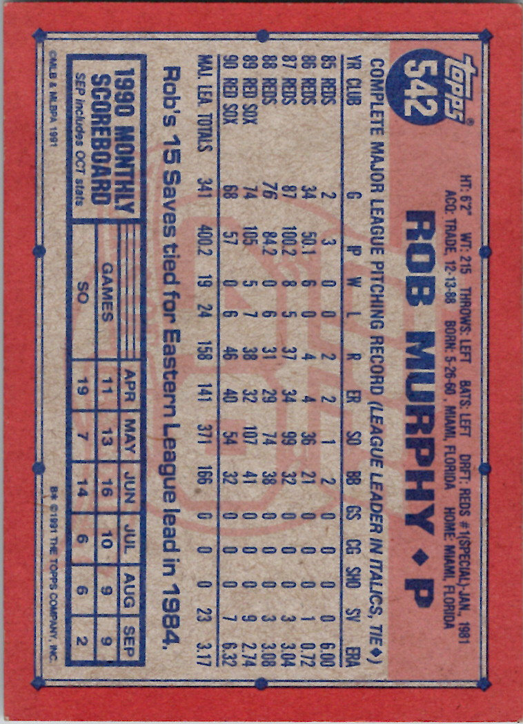 1991 Topps (Karten 751 bis 1000) - Bild 38 von 243