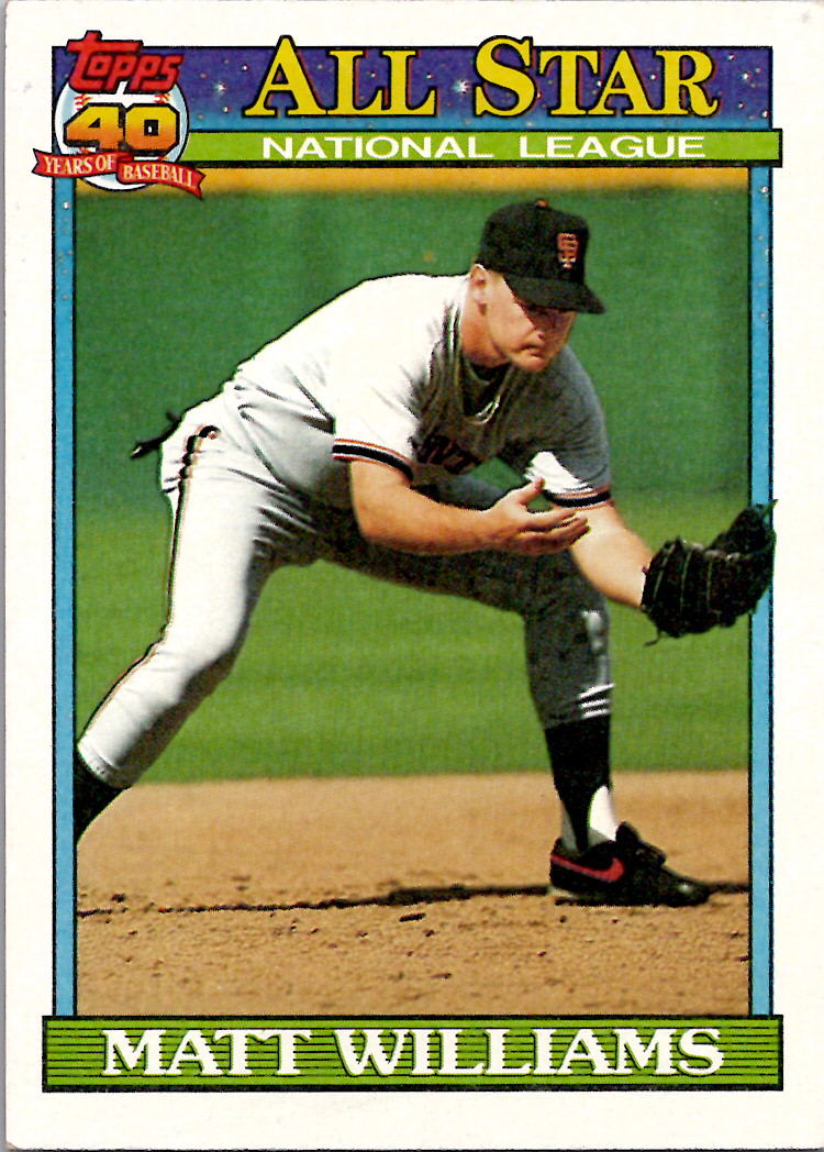 Topps 1991 (Karten 501 bis 750) - Bild 95 von 266