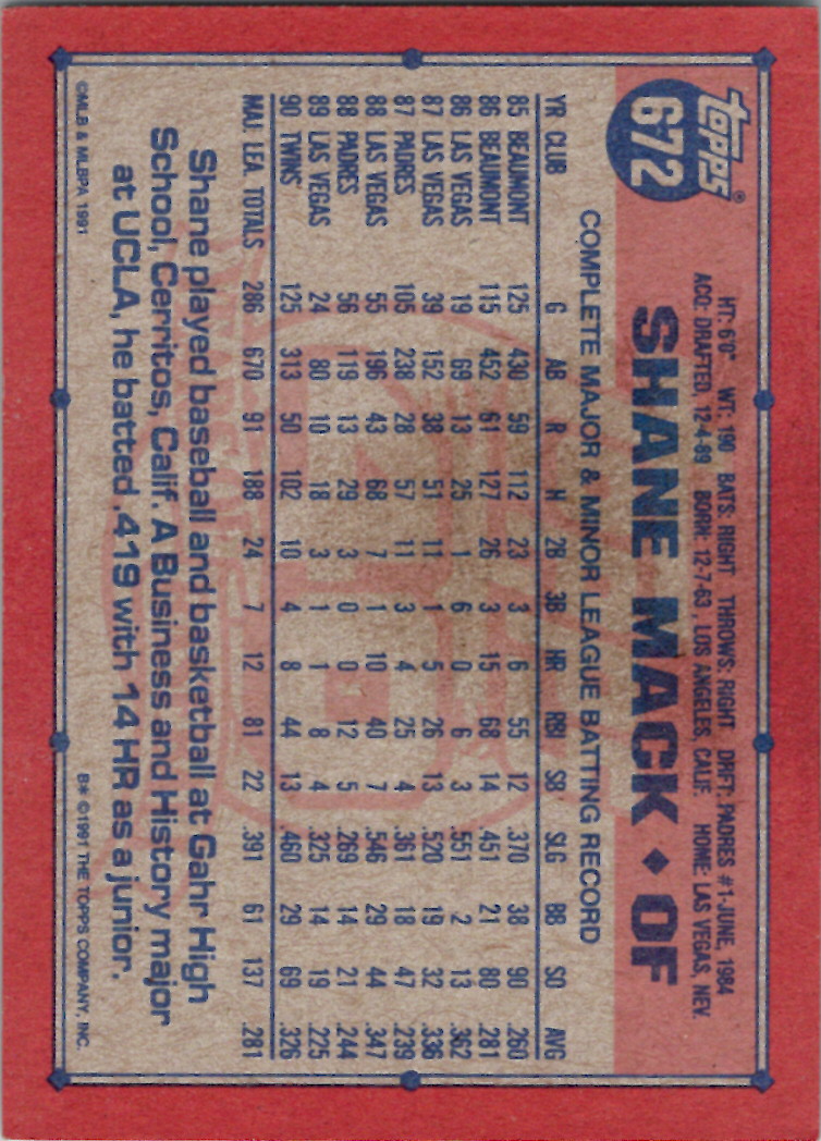 1991 Topps (Karten 751 bis 1000) - Bild 231 von 243